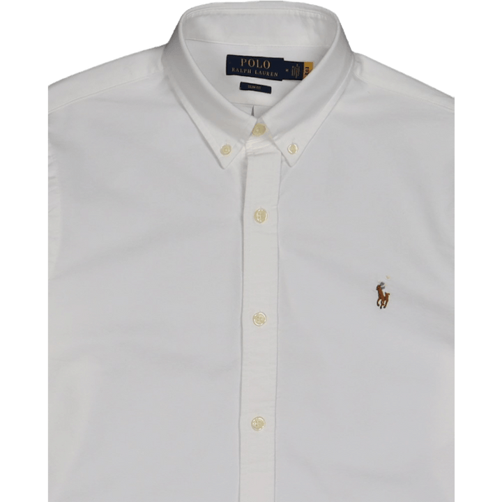 Slim Fit Oxford Shirt BSR White