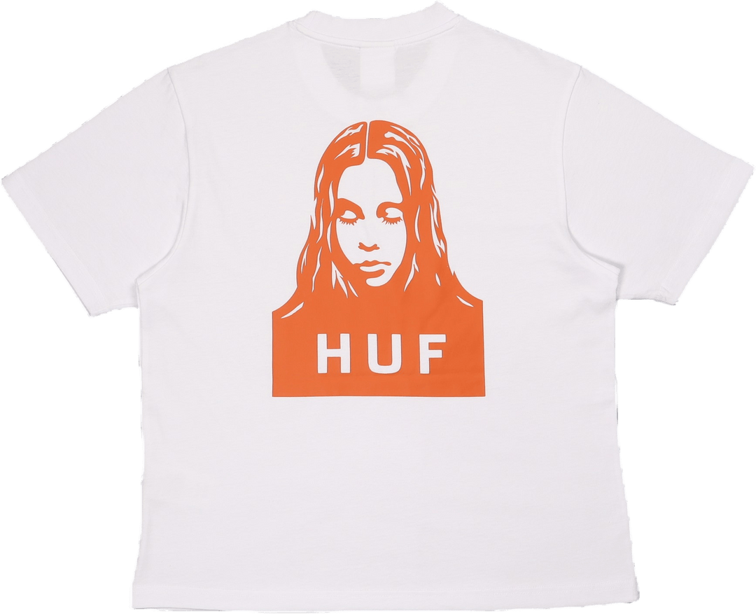 X-girl X Huf S/s Relax Tee White