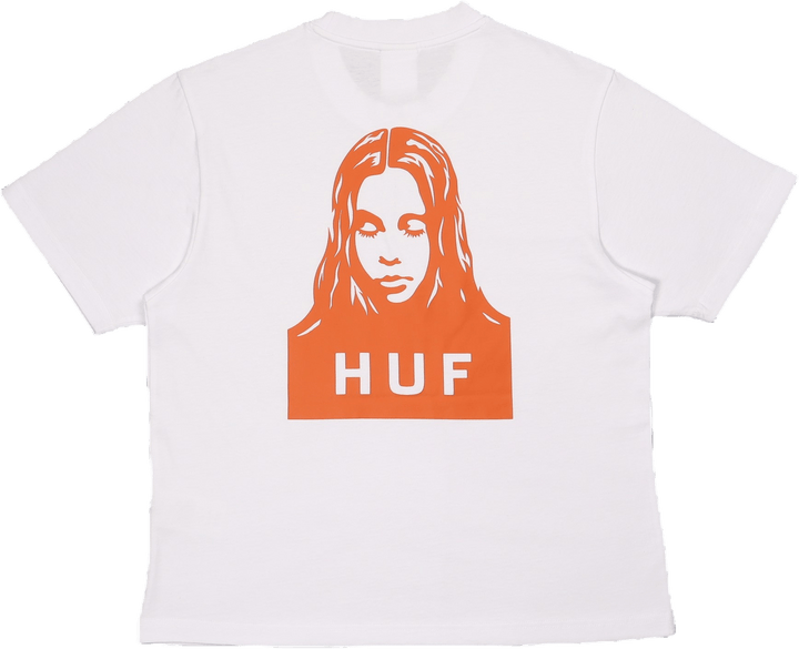 X-girl X Huf S/s Relax Tee White