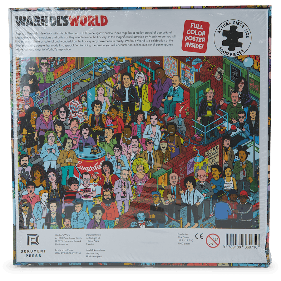 Warhol's World: A 1000 Piece J Multi