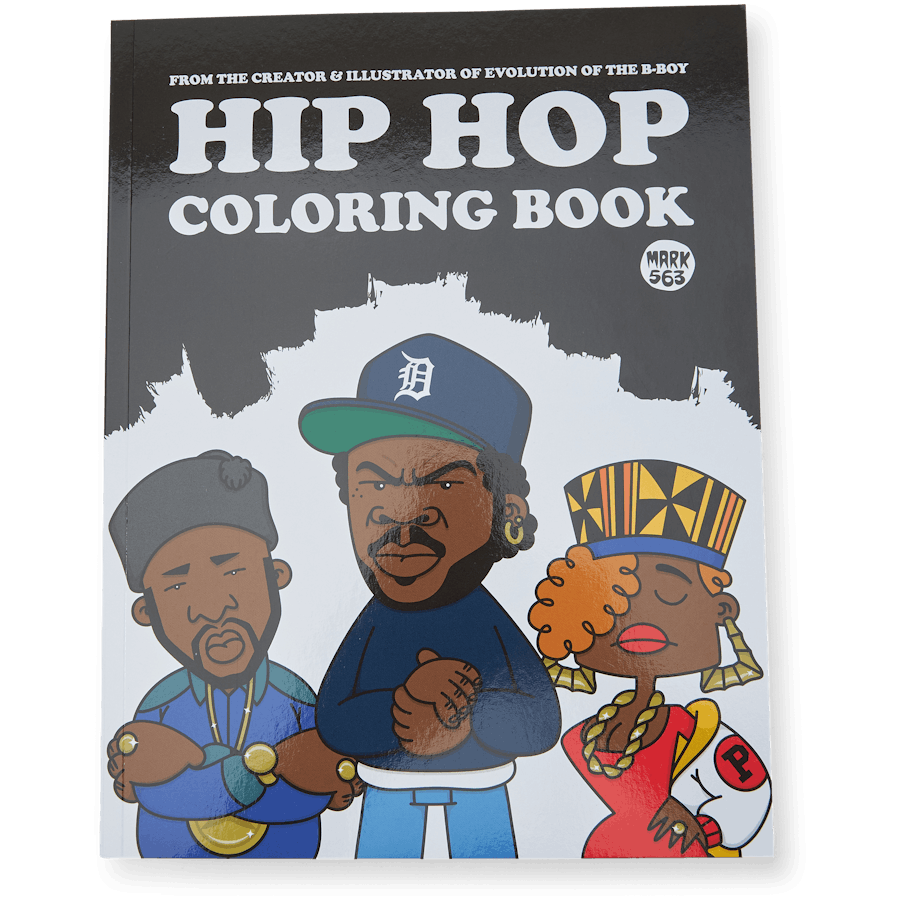 Hip Hop Coloring Book Multi