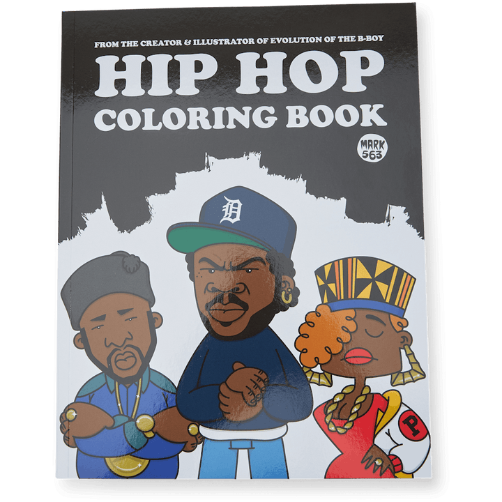 Hip Hop Coloring Book Multi