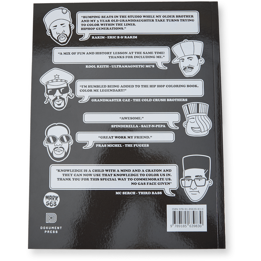 Hip Hop Coloring Book Multi