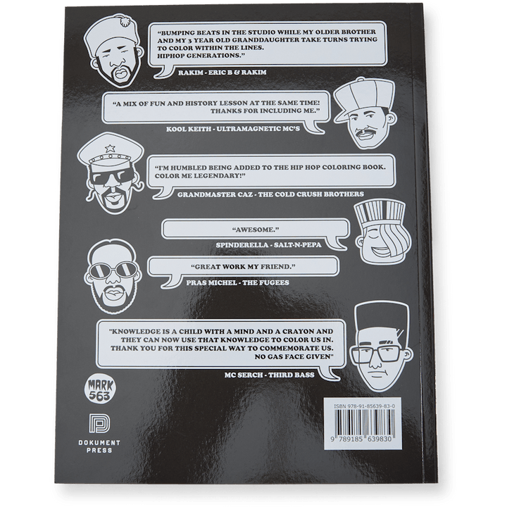 Hip Hop Coloring Book Multi