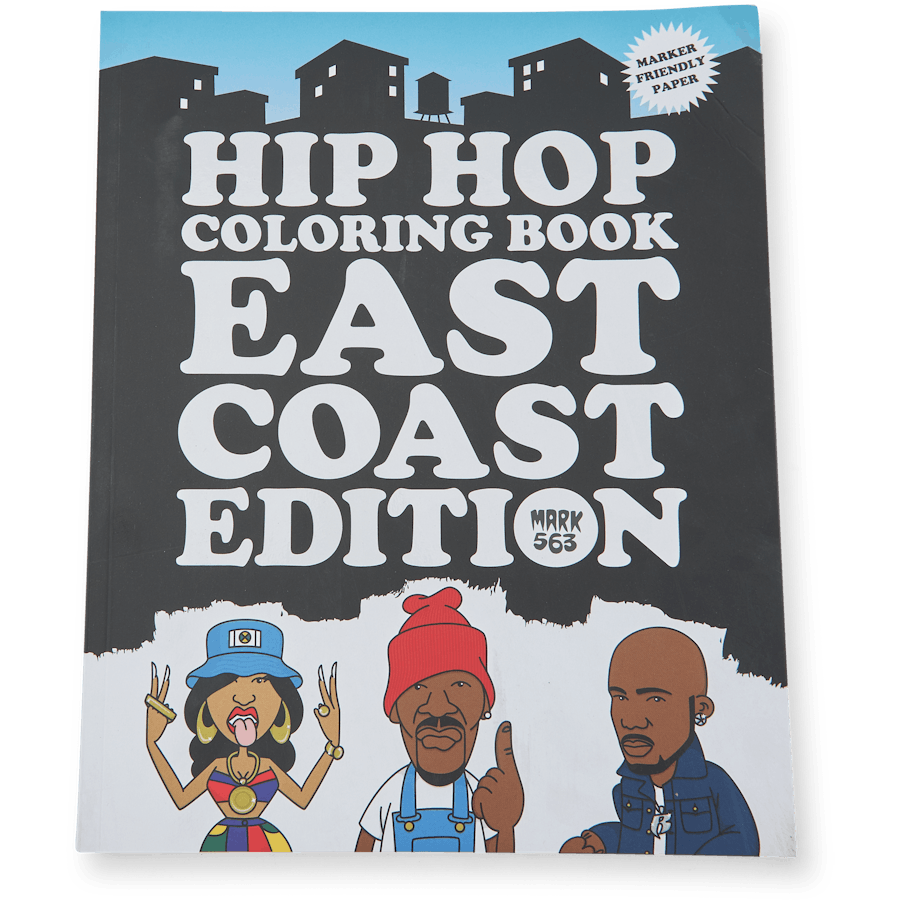Livre de coloriage hip-hop East Coa Multi