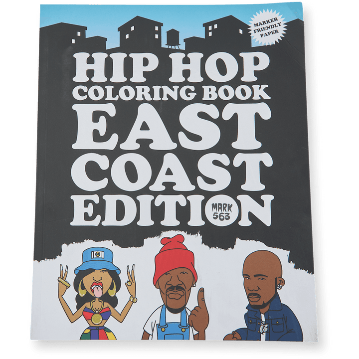 Livre de coloriage hip-hop East Coa Multi