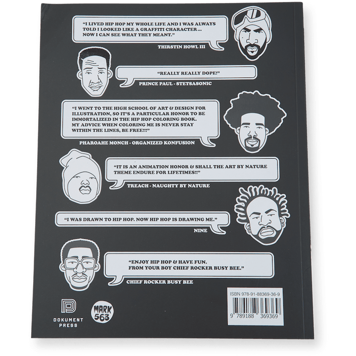 Livre de coloriage hip-hop East Coa Multi