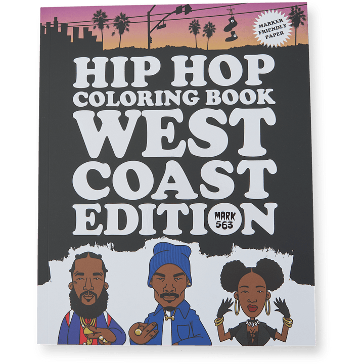Hip Hop Coloring Book West Coa Multi
