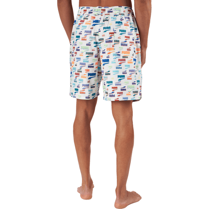 Swim Unisex Loose Fit Shorts 1 White Combo