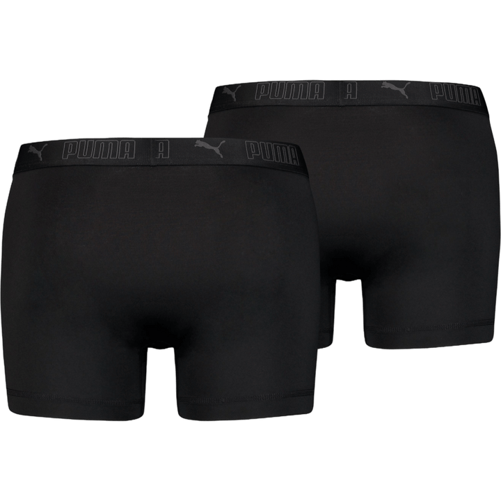 Športne boksarice iz mikrovlaken 2p Black