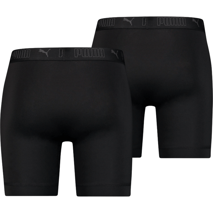 Sport Microfiber Long Boxer 2p Sort