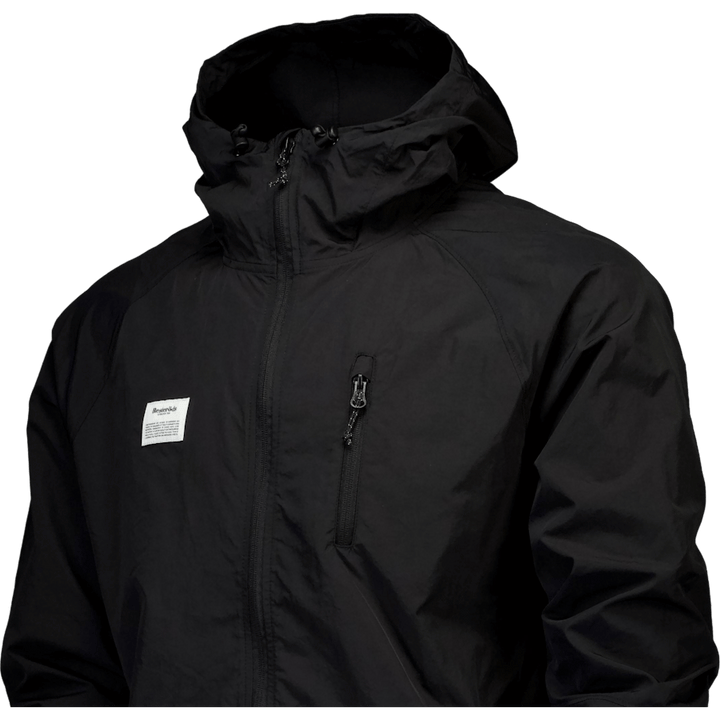 Windbreaker Jacket Lightweight Black