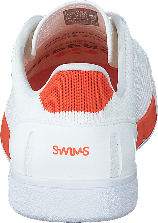 Breeze Tennis Knit White/swims Orange