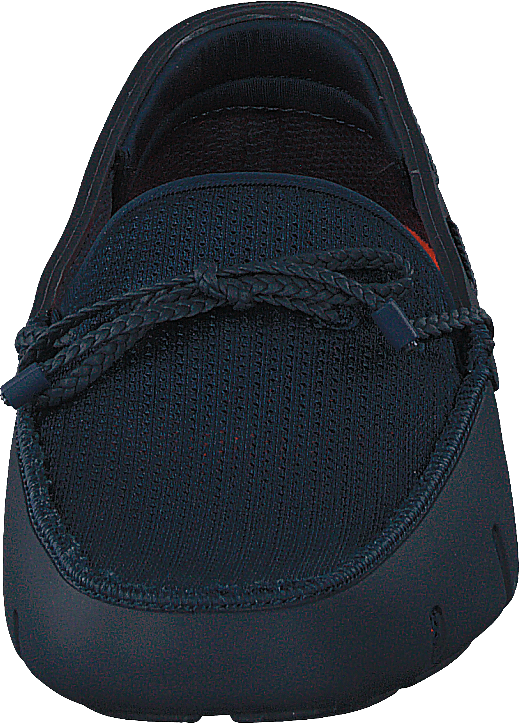 Pletené krajkové mokasíny Navy