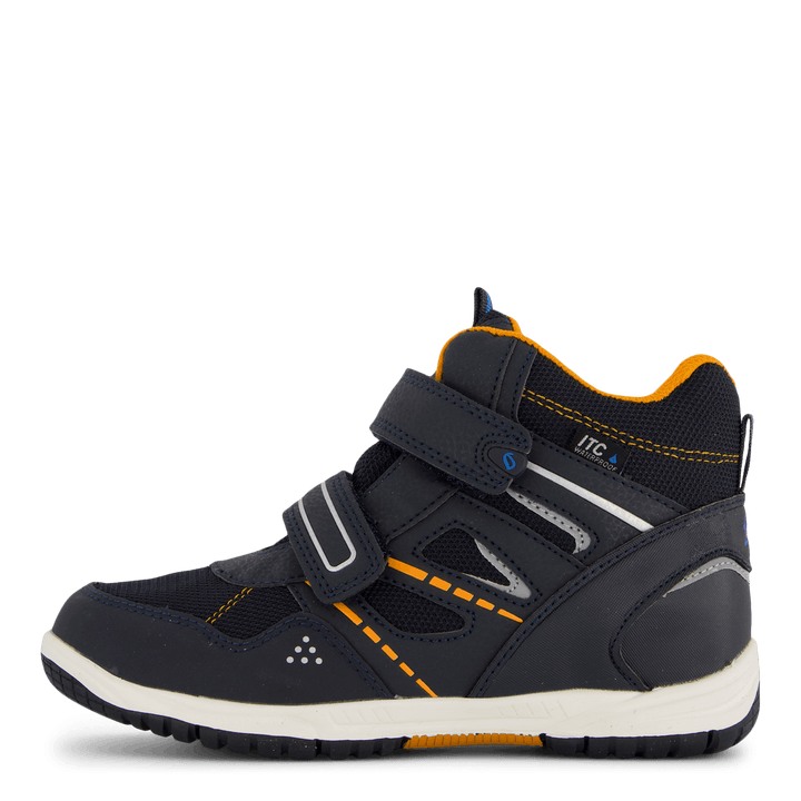 Kasuri Navy/arancione