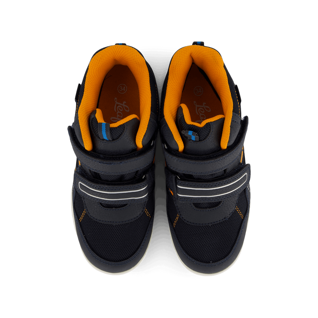 Kasuri Navy/arancione