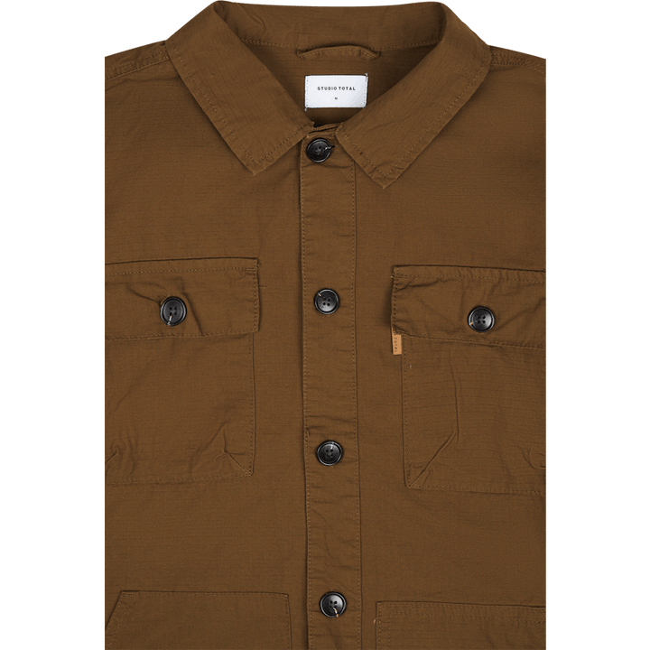 Studio Total Studio Total Ribstop Workshirt Mudd