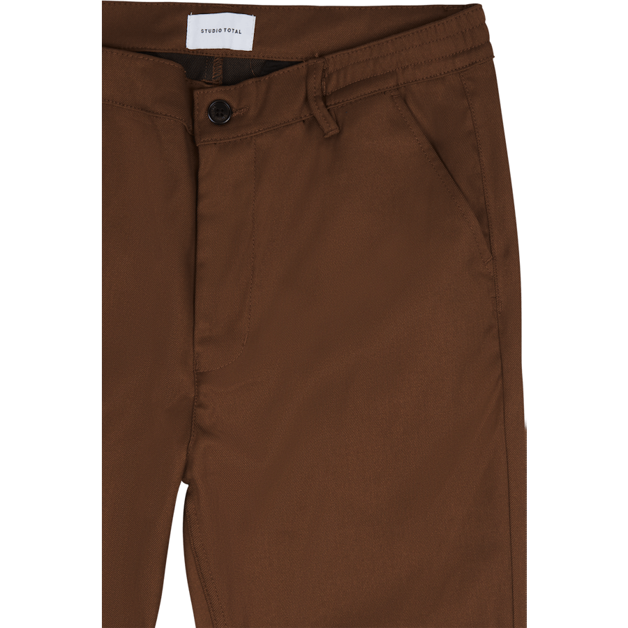 Studio Total Tapered Twill püksid Ochra