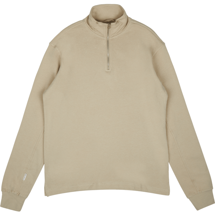 Maglione Icon con mezza zip ecrù