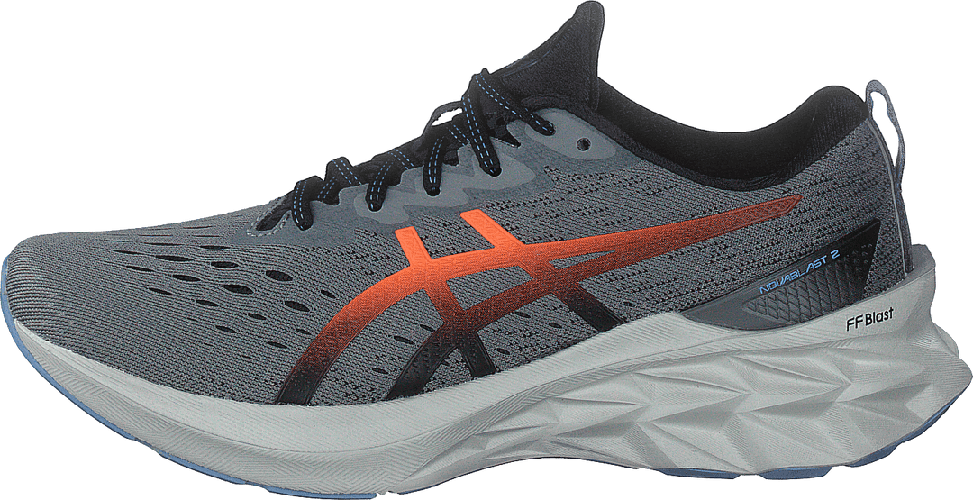 Novablast 2 Clay Grey/shocking Orange