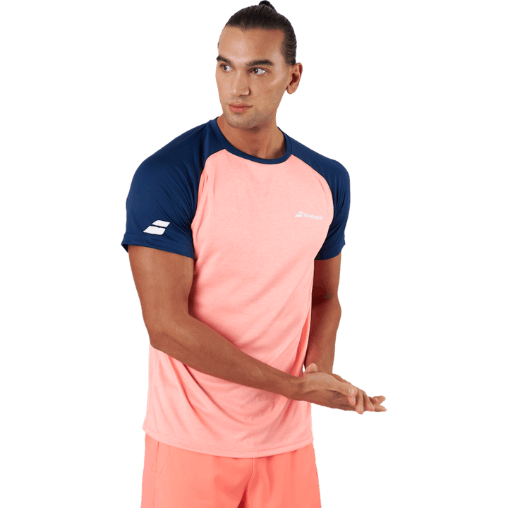 T-shirt Play Crew Neck Fluo Red