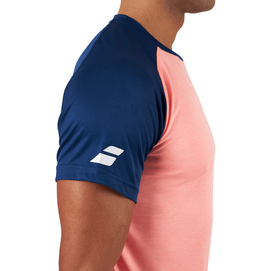 T-shirt Play Crew Neck Fluo Red