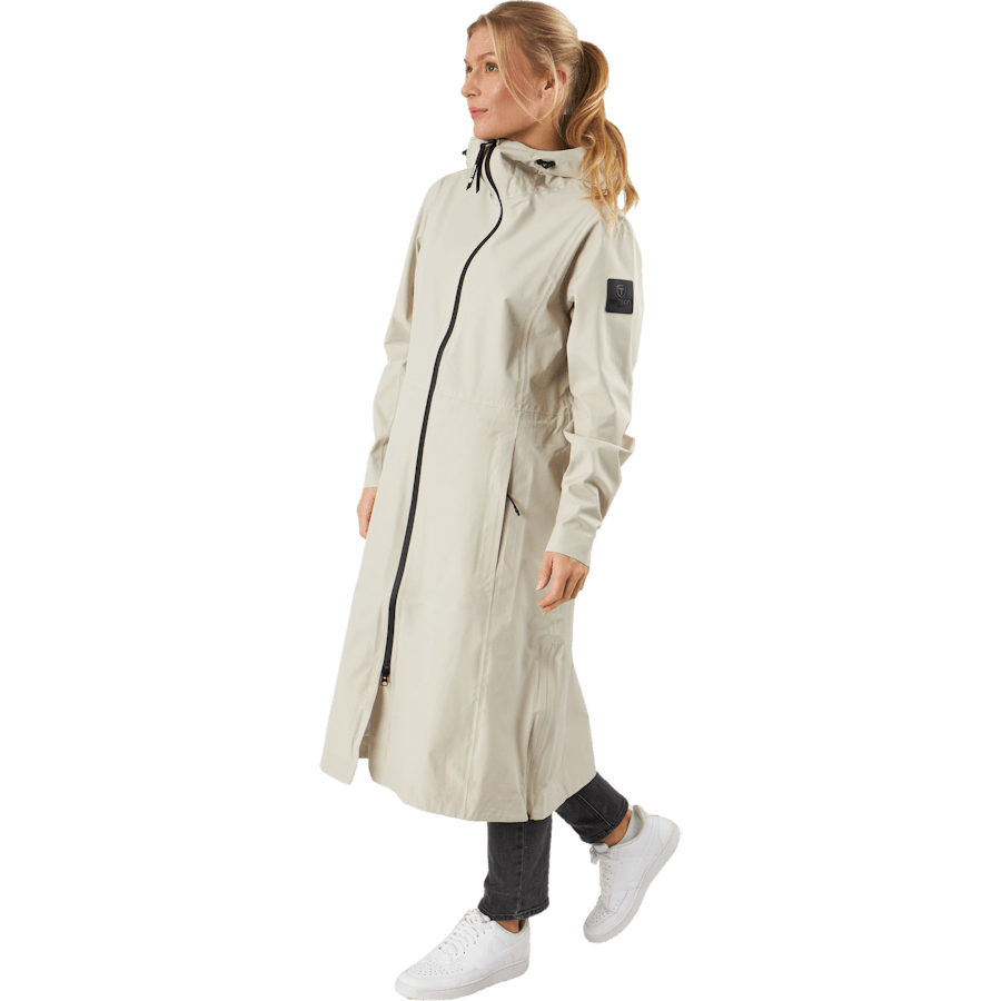 Maxi Parka W Jackets Light Beige