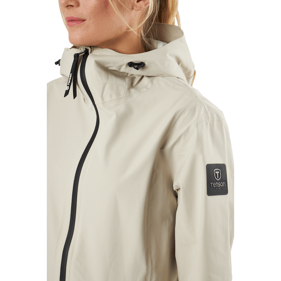 Maxi Parka W Jackets Light Beige