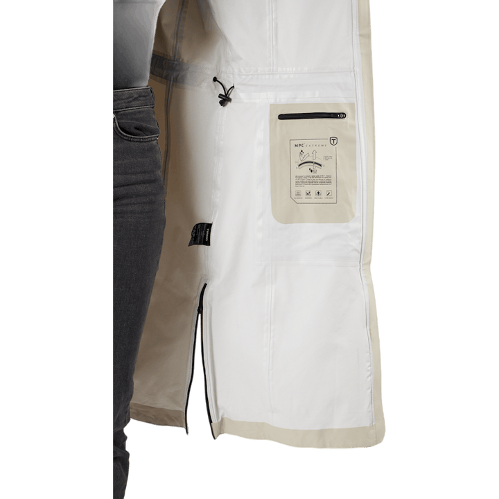 Maxi Parka W Jackets Light Beige