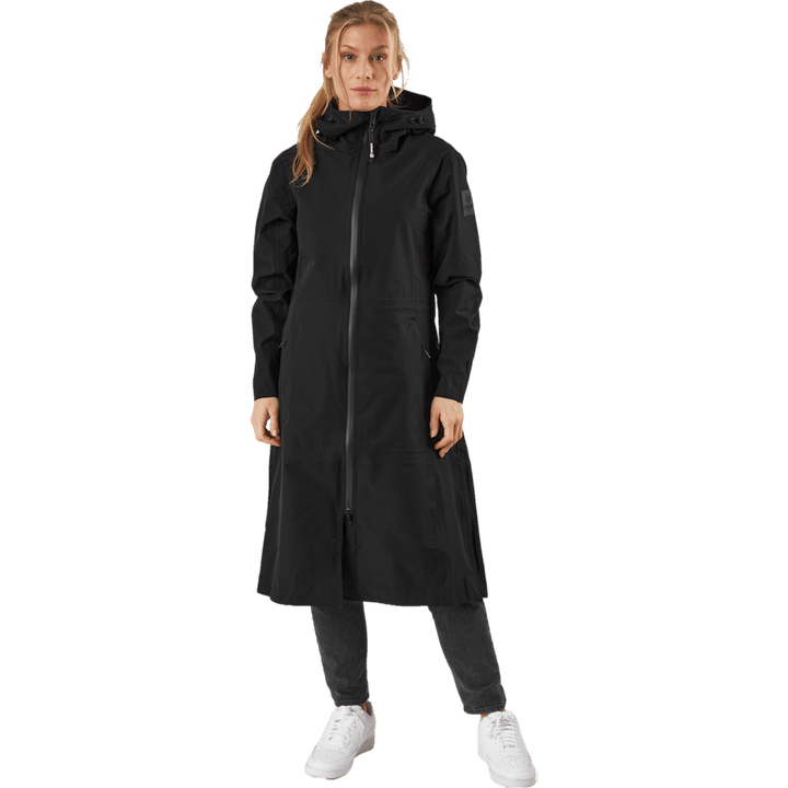 Maxi Parka W Jackets Black