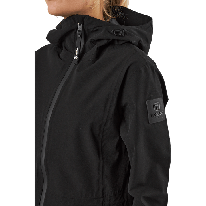 Maxi Parka W Jackets Black