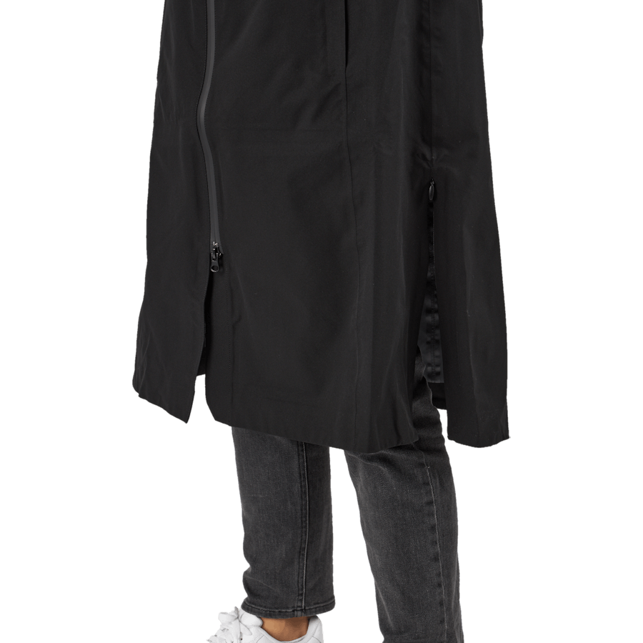 Maxi Parka W Jackets Black