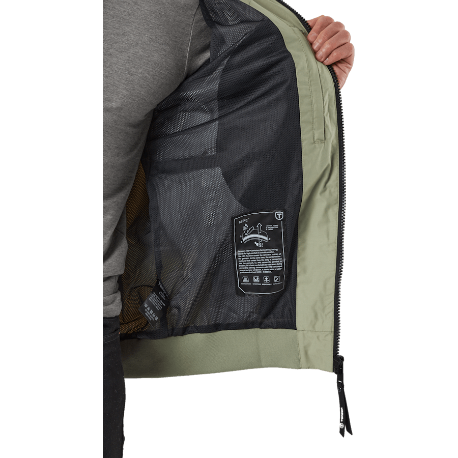 Sting Jkt M Jackets Grey Green