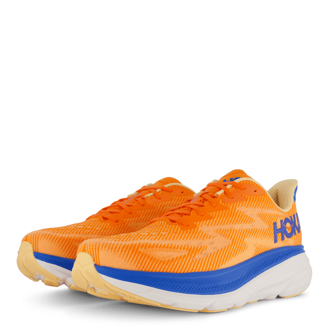 M Clifton 9 Vibrant Orange / Impala