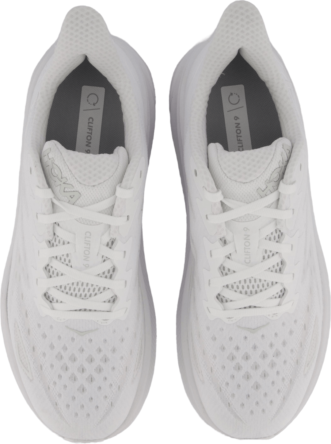 M Clifton 9 White / White