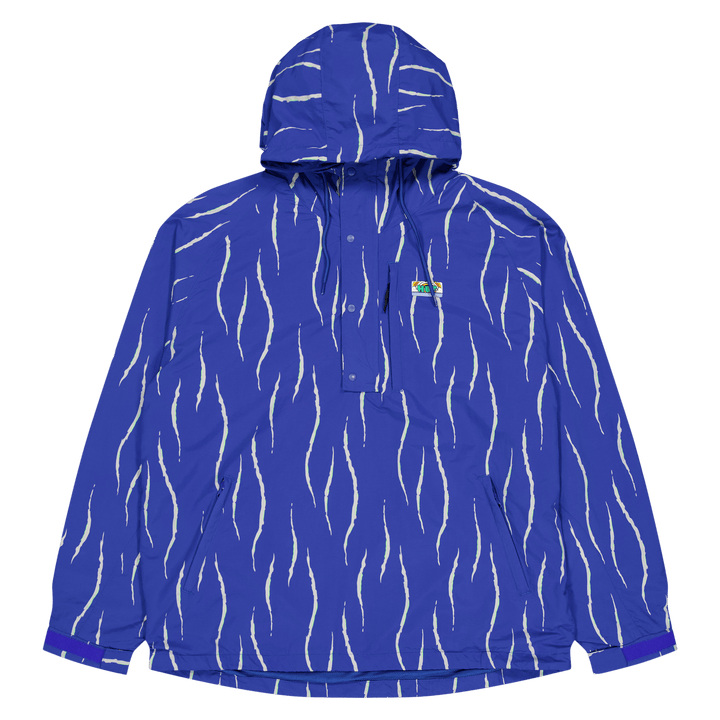 New Day Striped Anorak Blue