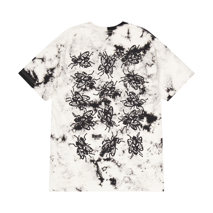 Fly Situation S/s Tiedye Tee Schwarz