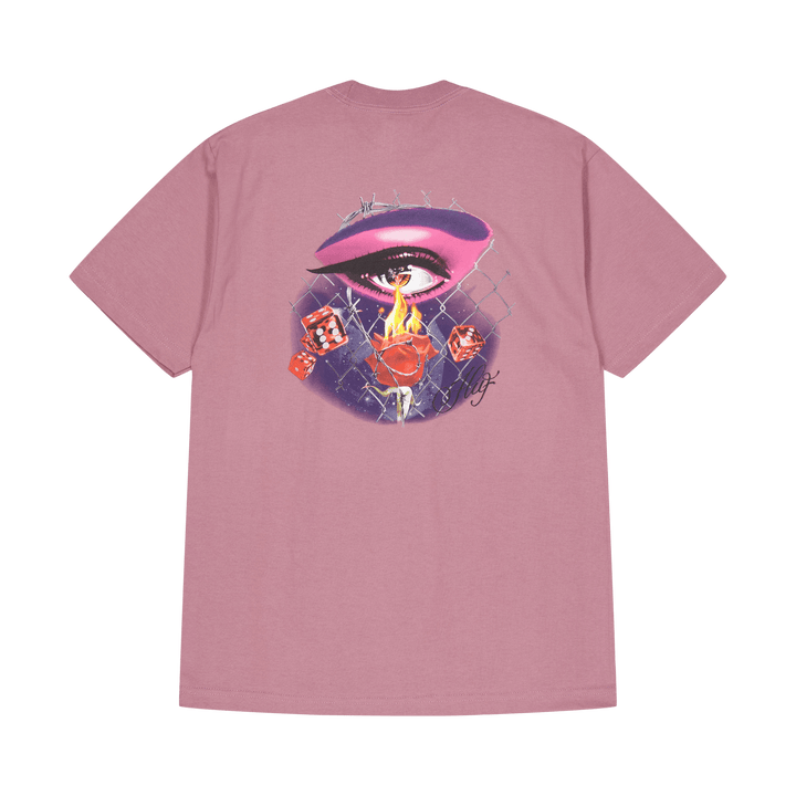 Feline Eye S/s Tee Mauve