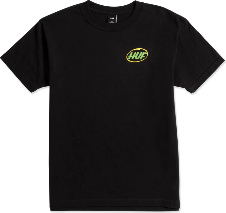 Local Support S/s Tee Schwarz
