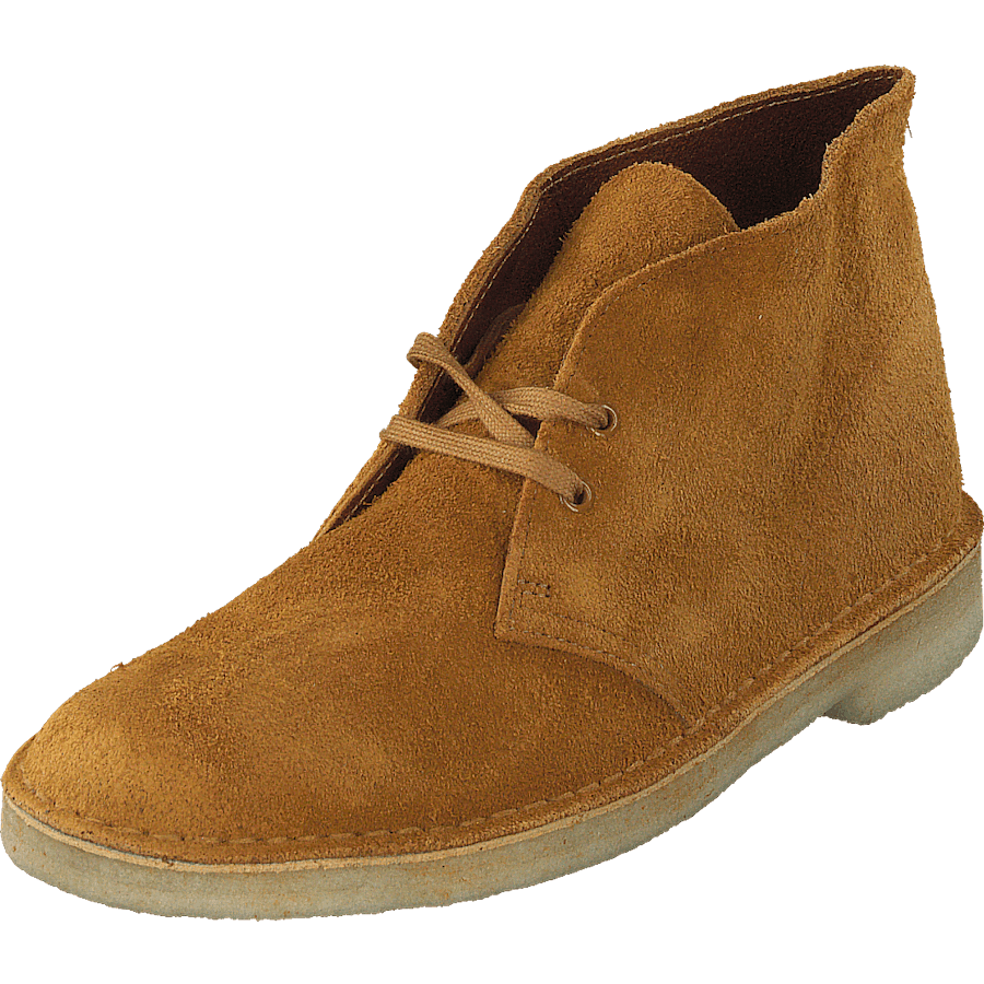 Wüstenstiefel Braun/orange