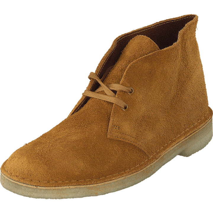 Wüstenstiefel Braun/orange