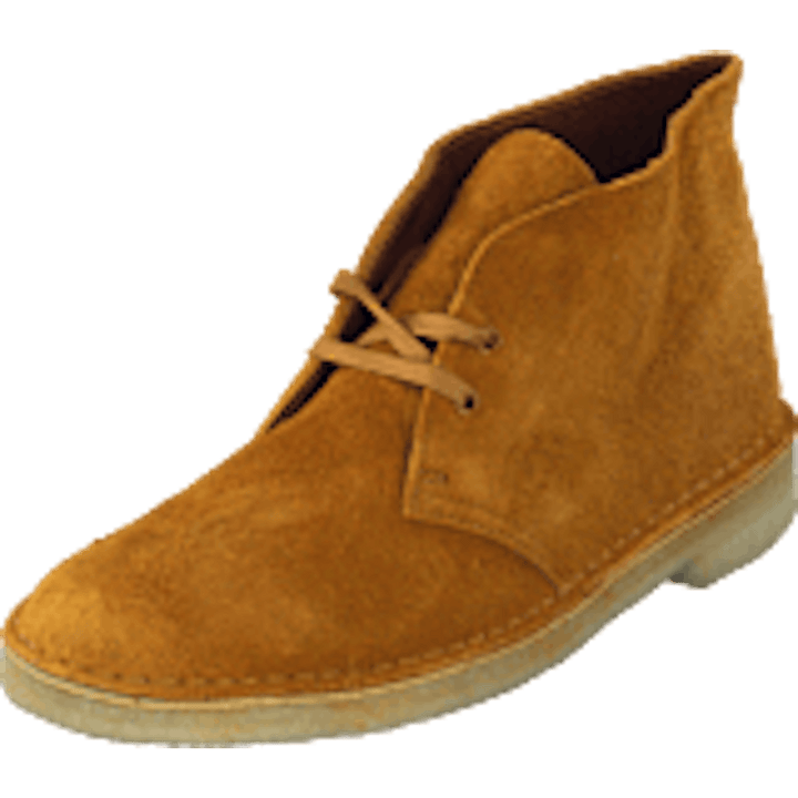 Wüstenstiefel Braun/orange