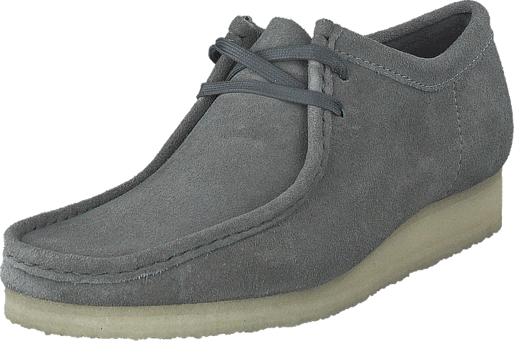 Wallabee Grey Suede