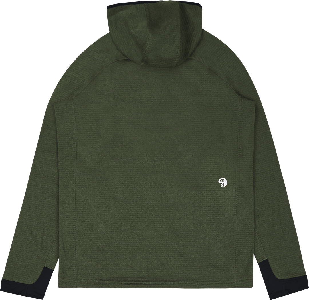 Polartec® Power Grid™ Full Zip Surplus Green Heather