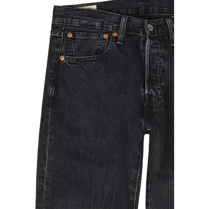 501 Levi's Original Z7087   Black Worn In