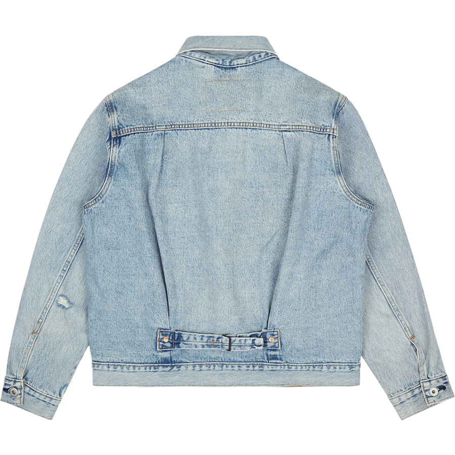 Type I Trucker Z7771  Light Indigo Worn In