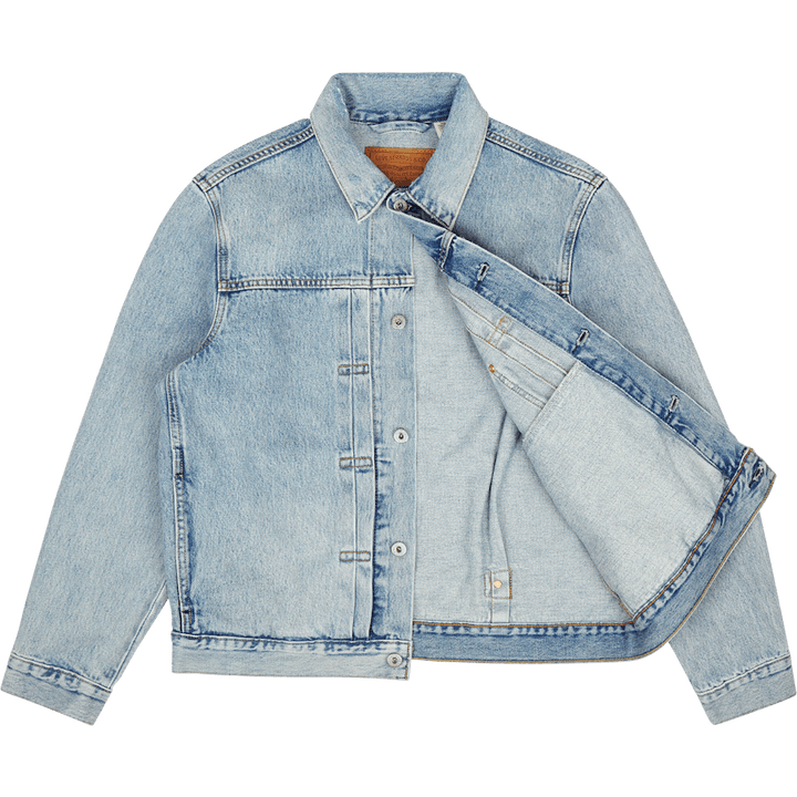 Type I Trucker Z7771  Light Indigo Worn In