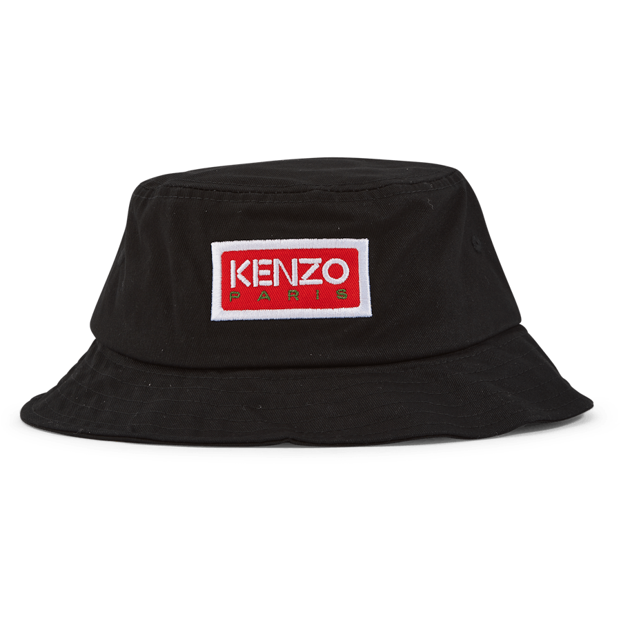 Kbelíková čepice Tricolor Kenzo Pari Black