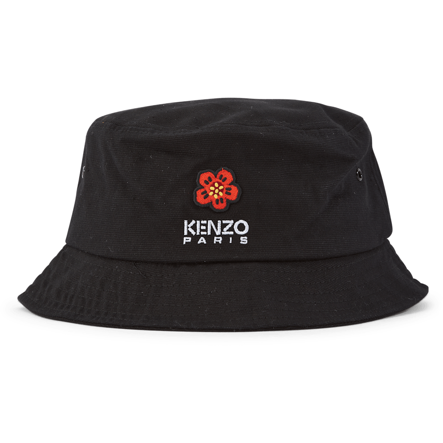 Kbelíková čepice Boke Flower Black