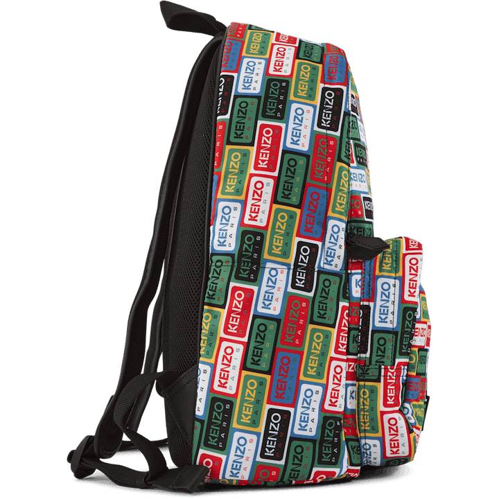 Sac à dos Kenzo Label Multicolore